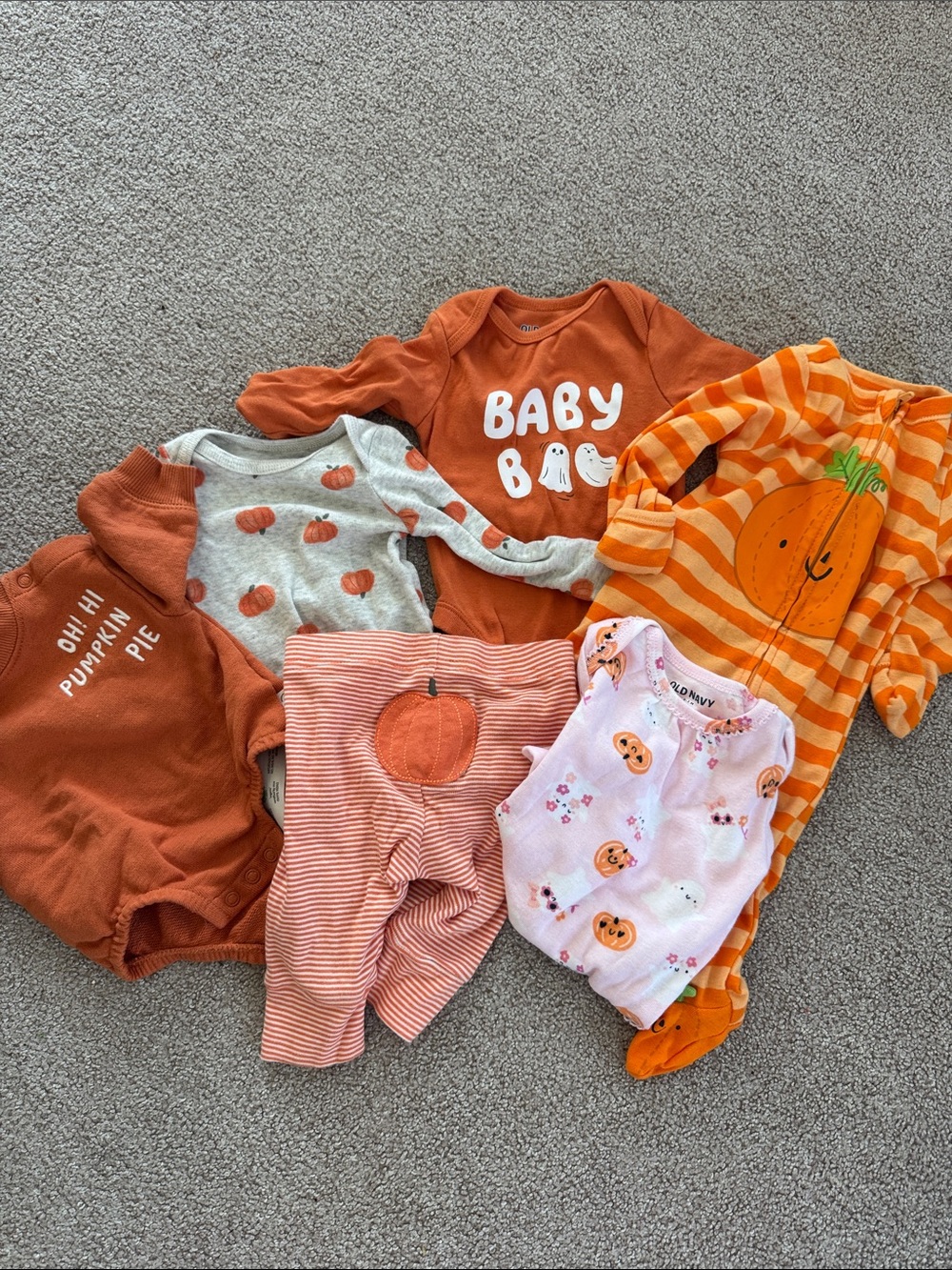 Baby Halloween/fall bundle: Carter's, Little Planet, and Old Navy!